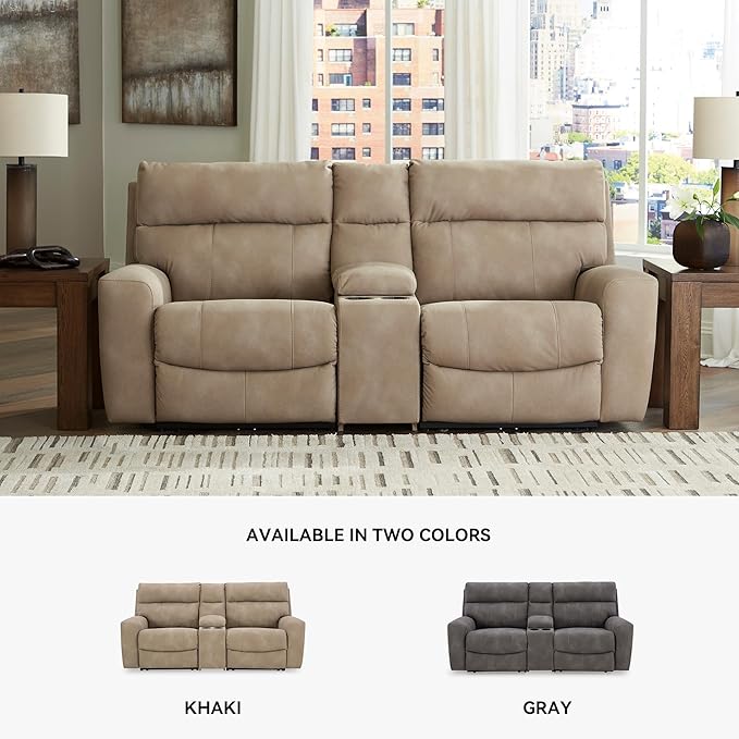 Signature Design by Ashley Next-Gen DuraPella Contemporary Faux Leather Modular - Image 7