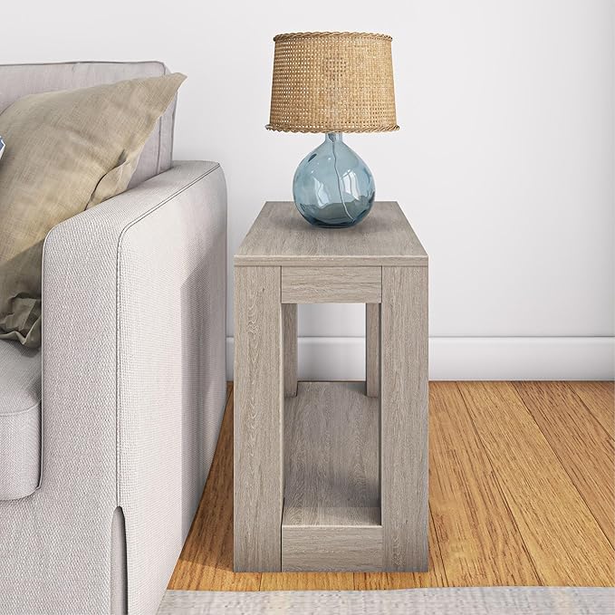 Plank+Beam Modern Rectangular Side Table - Image 3