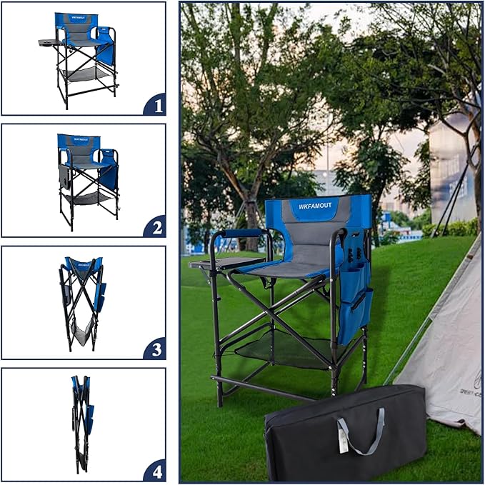 Tall Folding Directors Chair - Image 7