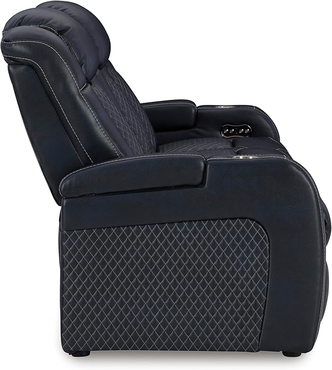 Signature Design by Ashley Fyne-Dyme Contemporary Power Reclining Sofa - Image 9
