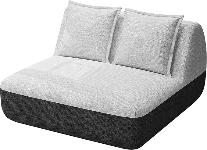 Hobestluk Small Sofa Couch Lounge Sofa Chair - Image 8