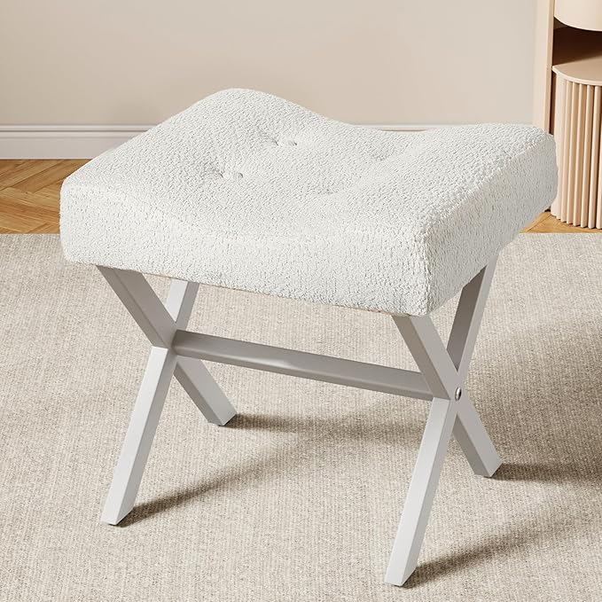 18-Inch Large Vanity Stool Chair, Vanity Bench - Image 2