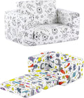 Tiita Kids Sofa Couch, Convertible Children Couch to Lounger, Toddler Comfy Sofa by TiitaHome