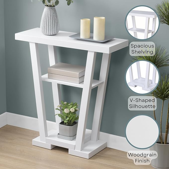 Convenience Concepts Newport V Console Table 31.5" - Image 7