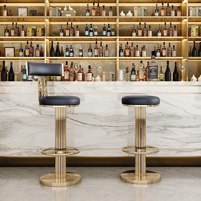 FUNROLUX Swivel Bar Stools - Image 2