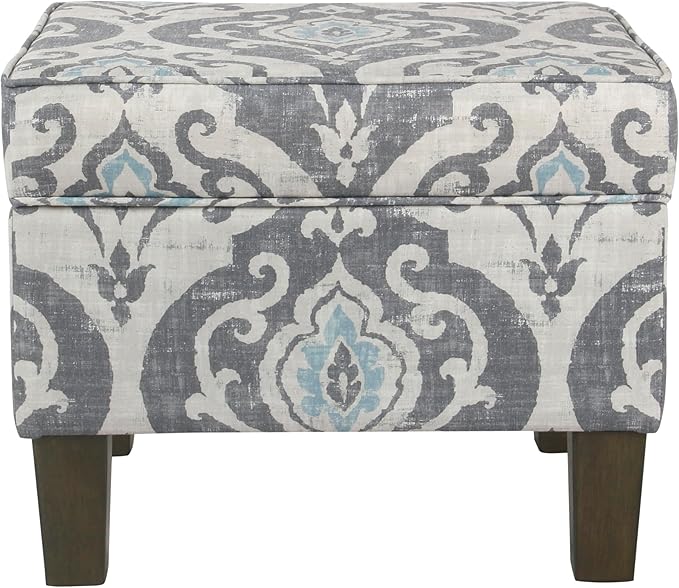 Home Decor | Dinah Collection Modern Storage Ottoman | Ottoman by Spatial+Order