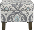 Home Decor | Dinah Collection Modern Storage Ottoman | Ottoman by Spatial+Order