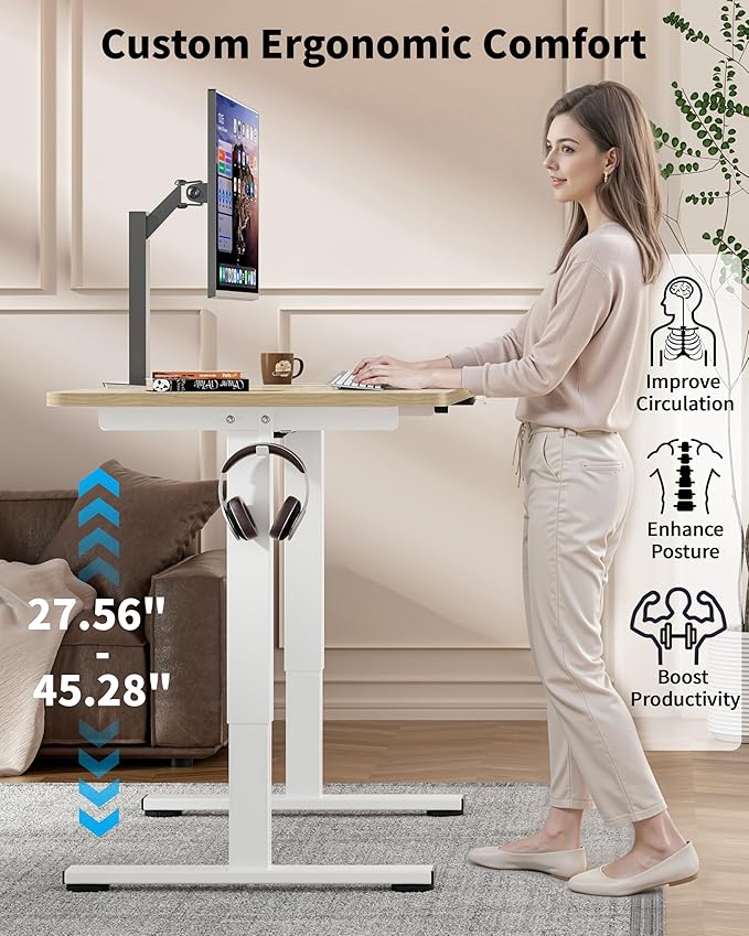 Okin Small Electric Standing Desk - Image 6
