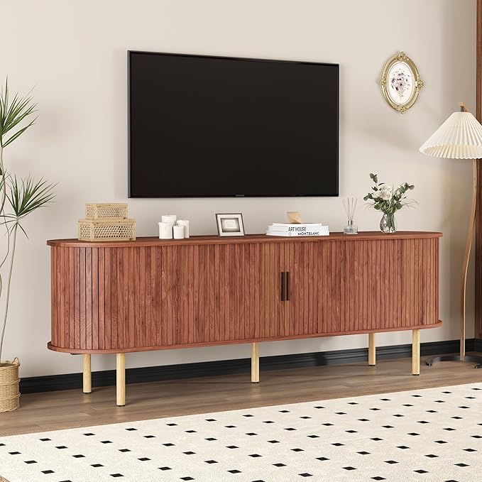 70.1" TV Stand, Modern TV Console Table by Garvee