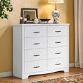 LINSY HOME 8 Drawers Dresser for Bedroom, Living Room by LINSYHOME