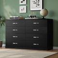 LINSY HOME 8 Drawer Dresser for Bedroom, Modern TV Stand Dressers by LINSYHOME