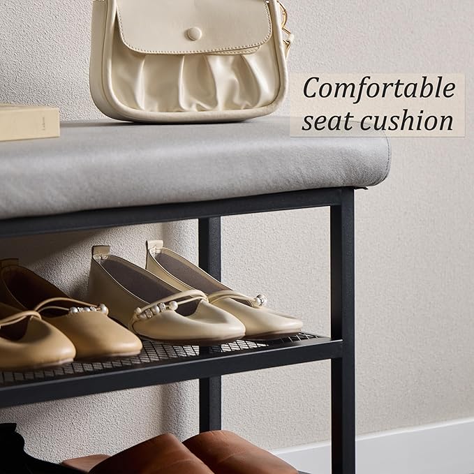 Shoe Rack Shoe Bench Shoe Organizer Storage Rack - Image 3