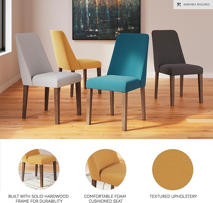 Signature Design by Ashley Lyncott Contemporary Dining Room Upholstered Side - Image 4