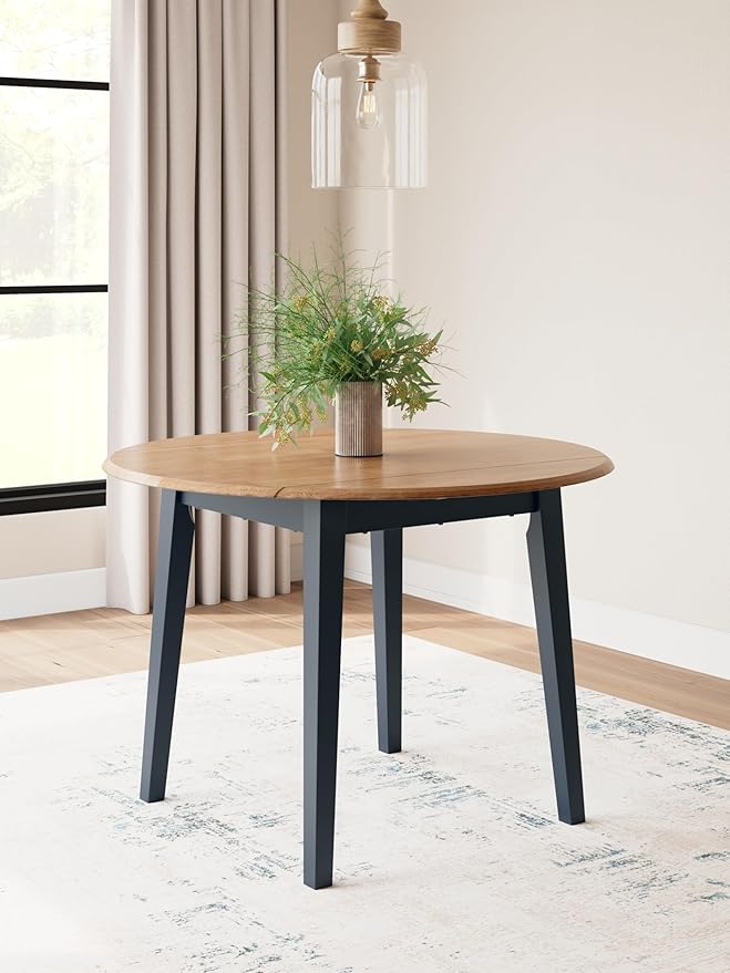 Signature Design by Ashley Gesthaven Modern Dining Drop Leaf Table - Image 2