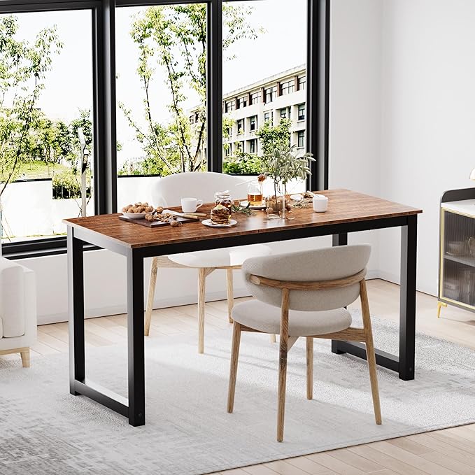 Decoholic 55 Inch Computer Desk, Home & Office PC Laptop Study Writing Table - Image 5