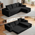 108" Modular Sectional Cloud Sofa by CozyMine