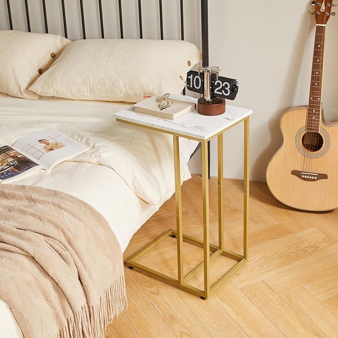 Small Side Tables C Shaped, End Table Set of 2, Small Table Stand - Image 4