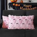 4TH Emotion Halloween Ghost Decorative Lumbar Pillow Covers 12x20 Set of 2 by 4THEmotion