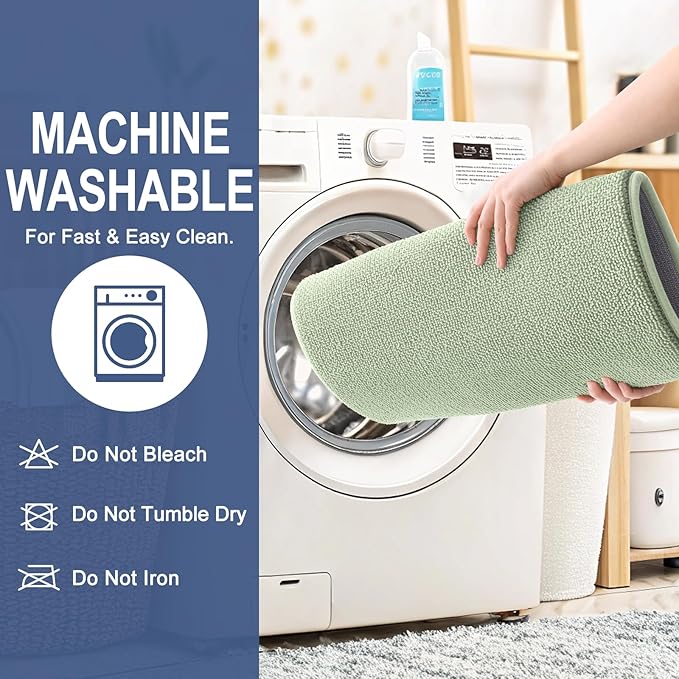 OLANLY Thick Memory Foam Bath Mat Rug 24x16, Extra Soft Absorbent Bathroom Rug - Image 6
