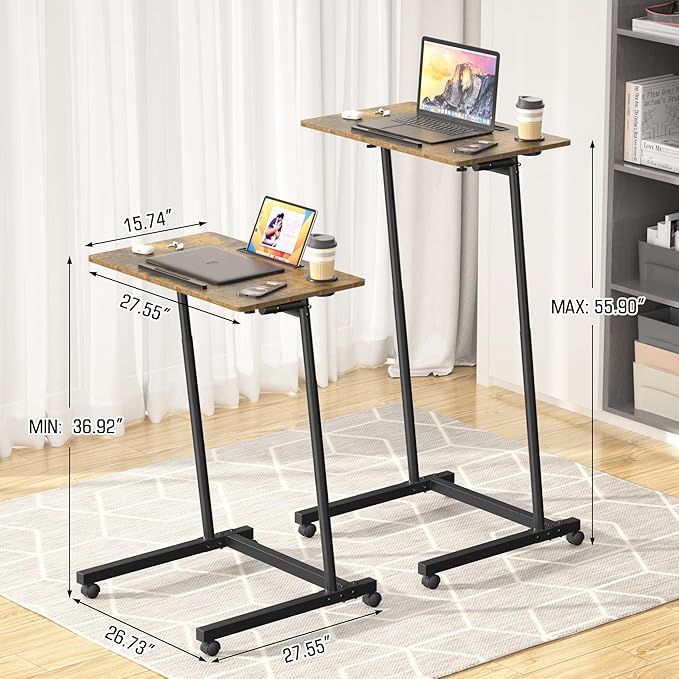 Treadmill Desk, Mobile Small Standing Desk - Image 3