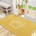 OLANLY Door Mat for Muddy Dog Paws 48x30, Ultra Absorbent Chenille Mud Doormat by OLANLY