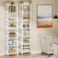 Tribesigns 78.7 Inch Extra Tall Narrow Bookshelf, 7 Tier Skinny Bookcase by Tribesigns