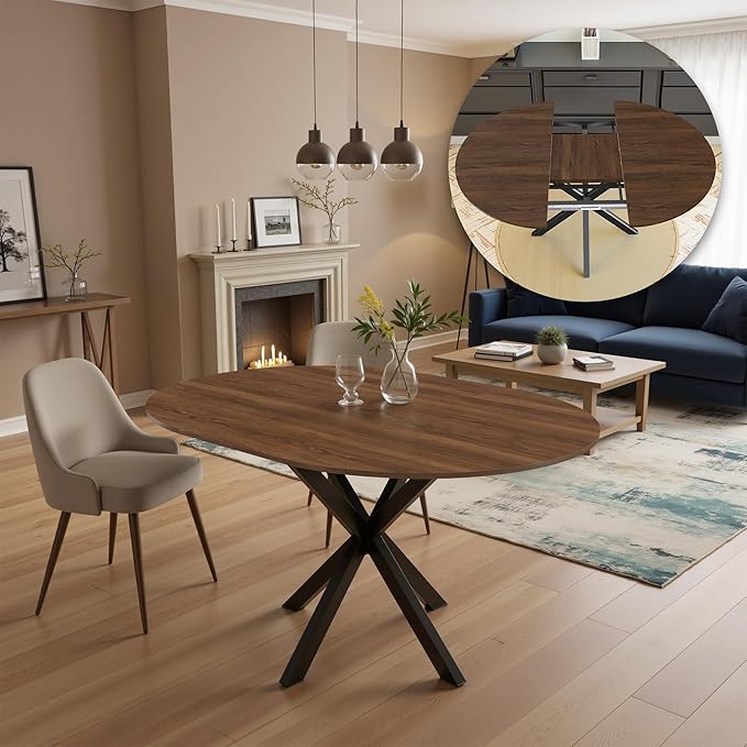 43"- 59" Extendable Dining Table by LynginsCreativeLife