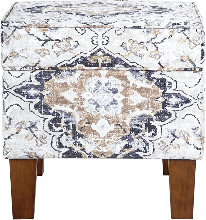 Home Decor | Dinah Collection Modern Storage Ottoman | Ottoman - Image 11