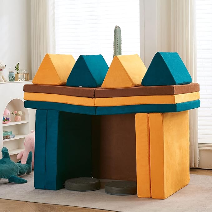 jela Kids Play Couch Extended Size 10PCS - Image 6