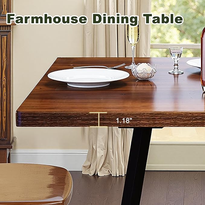 NicBex 31.5 Inch Square Dining Table - Image 4