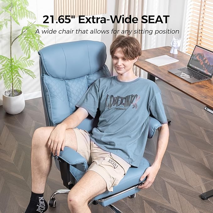 GTRACING Big and Tall Office Chair 400LBS Wide Ergonomic Gaming Chair - Image 8