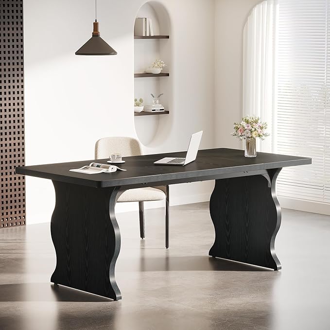 Tribesigns 63" Large Executive Desk - Image 4
