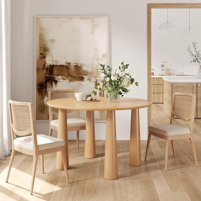 Casaphoria 45" Round Dining Table, Kitchen Table - Image 5