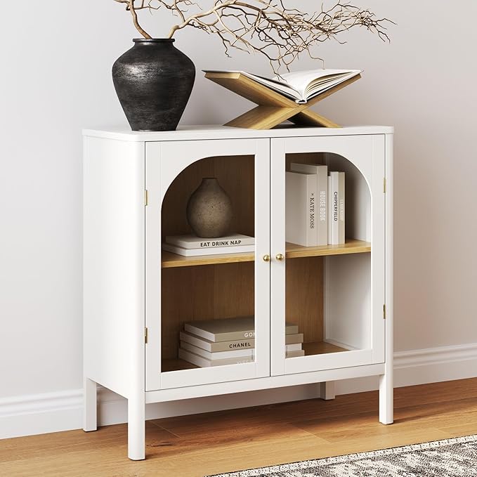 Nathan James Mason Storage Accent Cabinet Sideboard Buffet, Credenza by NathanJames
