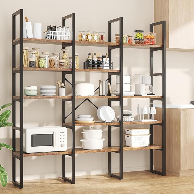 70.86" Modern Bookshelf and Bookcases - Image 8