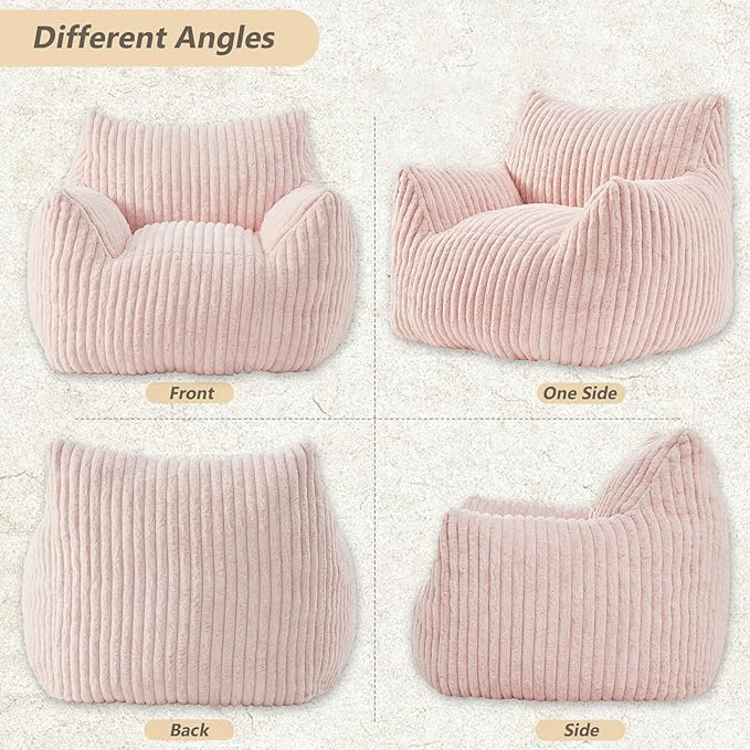 Giant Bean Bag Chairs for Adults Teens, Large Bean Bag Sofa Chairs - Image 8