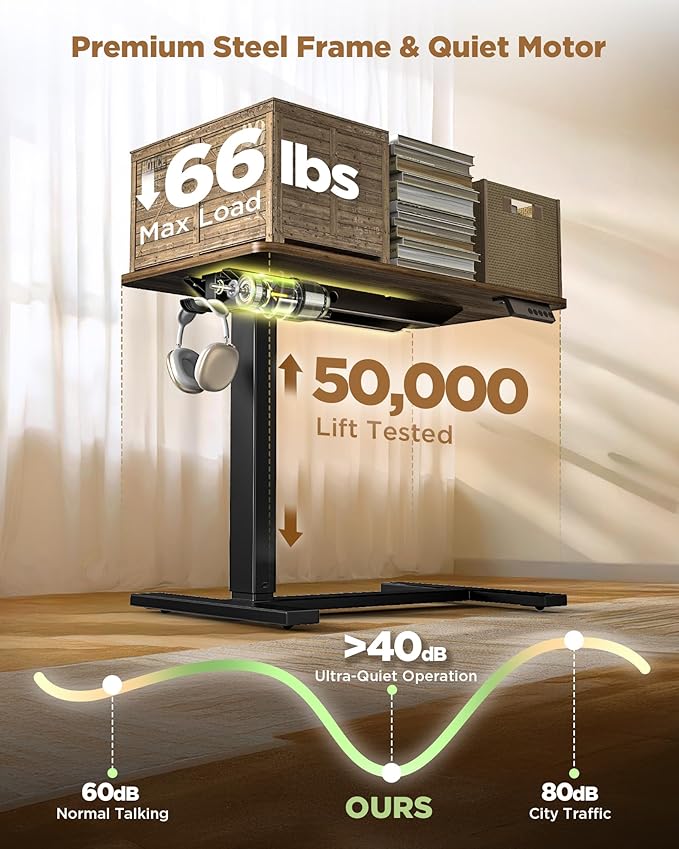 Electric Adjustable Height Standing Desk - Image 4