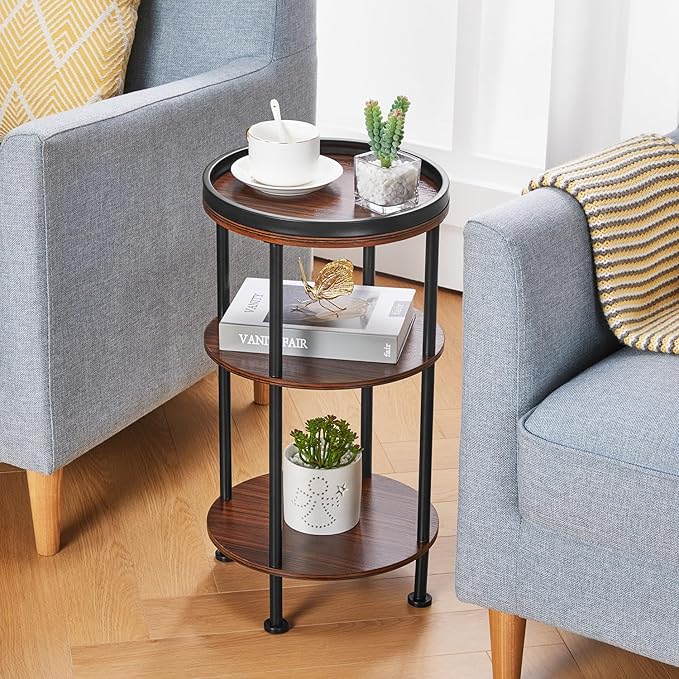 Side Table, Small Round Side Table - Image 6