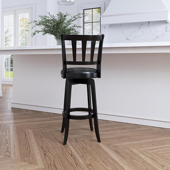 Hillsdale Presque Isle Wood Swivel Stool - Image 15