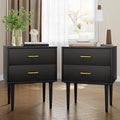 Smart FENDE 26 inch Tall Black Nightstand by SmartFENDEE