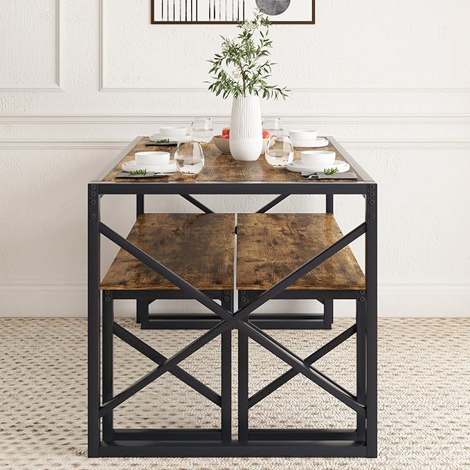 VECELO Kitchen Dining Table Set - Image 3