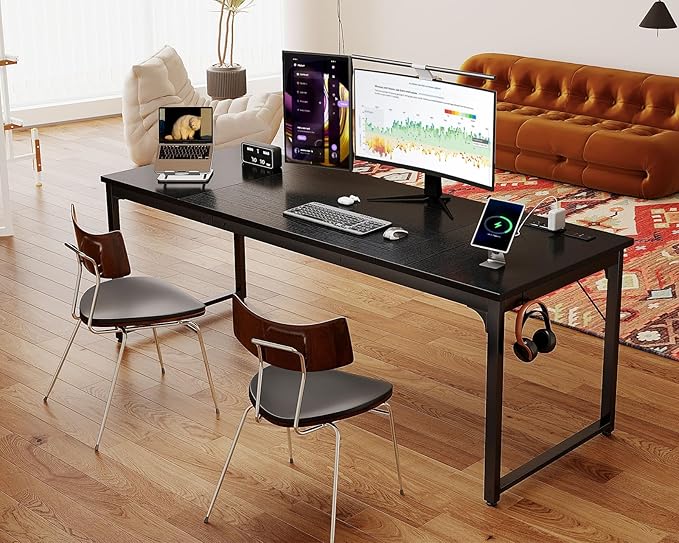 Coleshome 71 Inch Computer Desk - Image 9