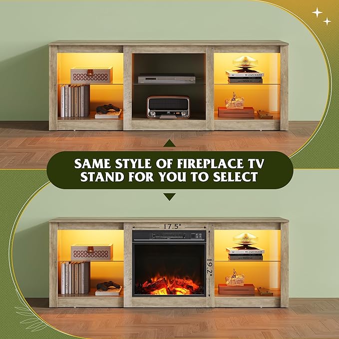 WLIVE 58 Inches Fireplace TV Stand - Image 7
