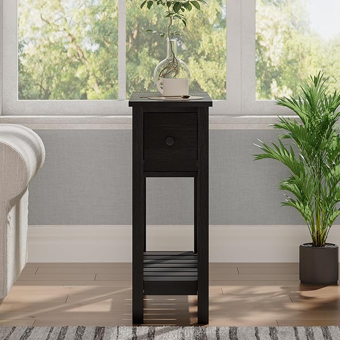 ChooChoo Narrow End Table, Small Side Table - Image 5