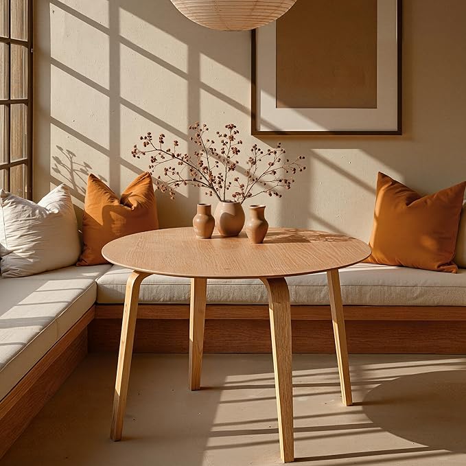 Acanva 47" Small Round Dining Table - Image 5