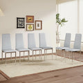 JT Modern Minimalist Dining Chair Fireproof Leather Sprayed Metal Pipe Diamond by JT