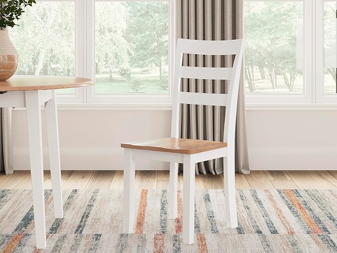 Signature Design by Ashley Gesthaven Solid Wood Frame Dining Chair - Image 9