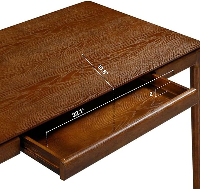 NTC Mingle Modern Wooden Rectangle Desk Table - Image 7