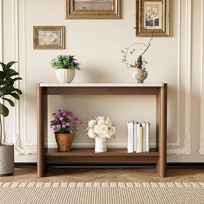 COSIEST 43.3" Farmhouse Console Table - Image 5