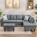 L Shaped Sectional Couches for Living Room, Modern Modular Sectional Sofa by FONTOI
